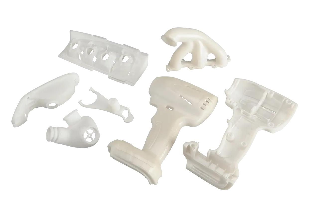 High-precision resin prototype showcase image