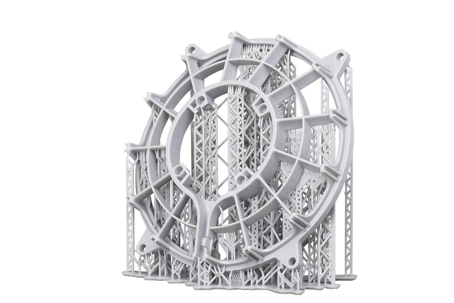 High-detail SLA printed miniature components