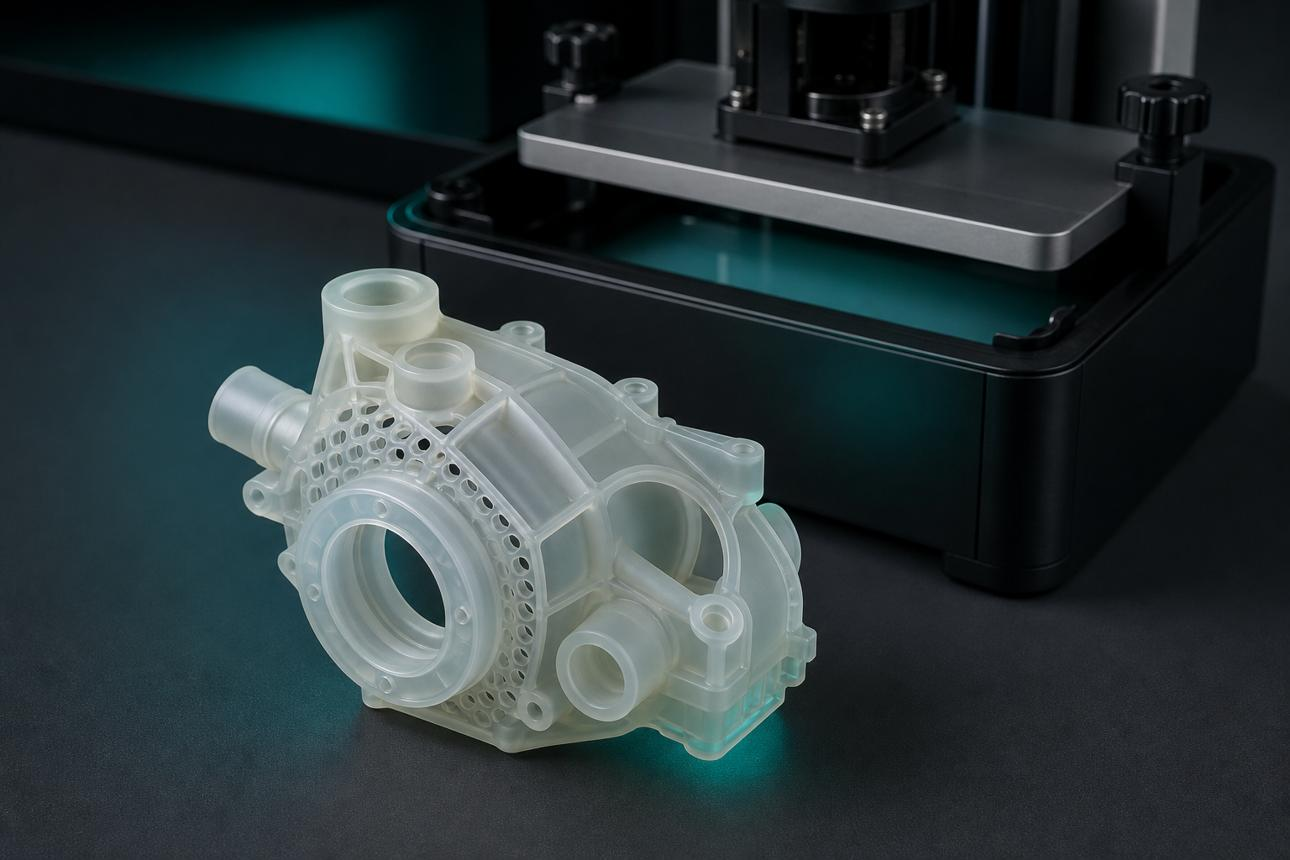 High-precision SLA resin master pattern for industrial manufacturing
