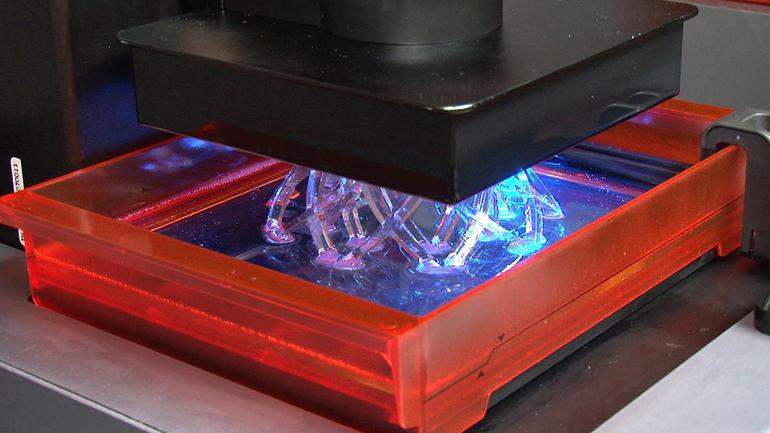 SLA 3D Printing Process
