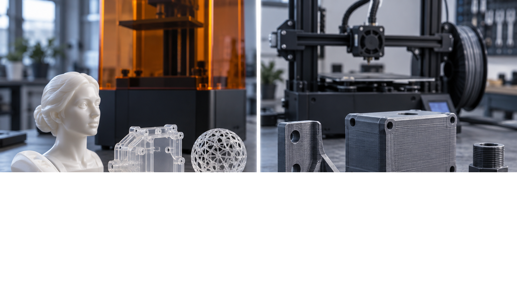 sla vs fdm for surface finish and small features