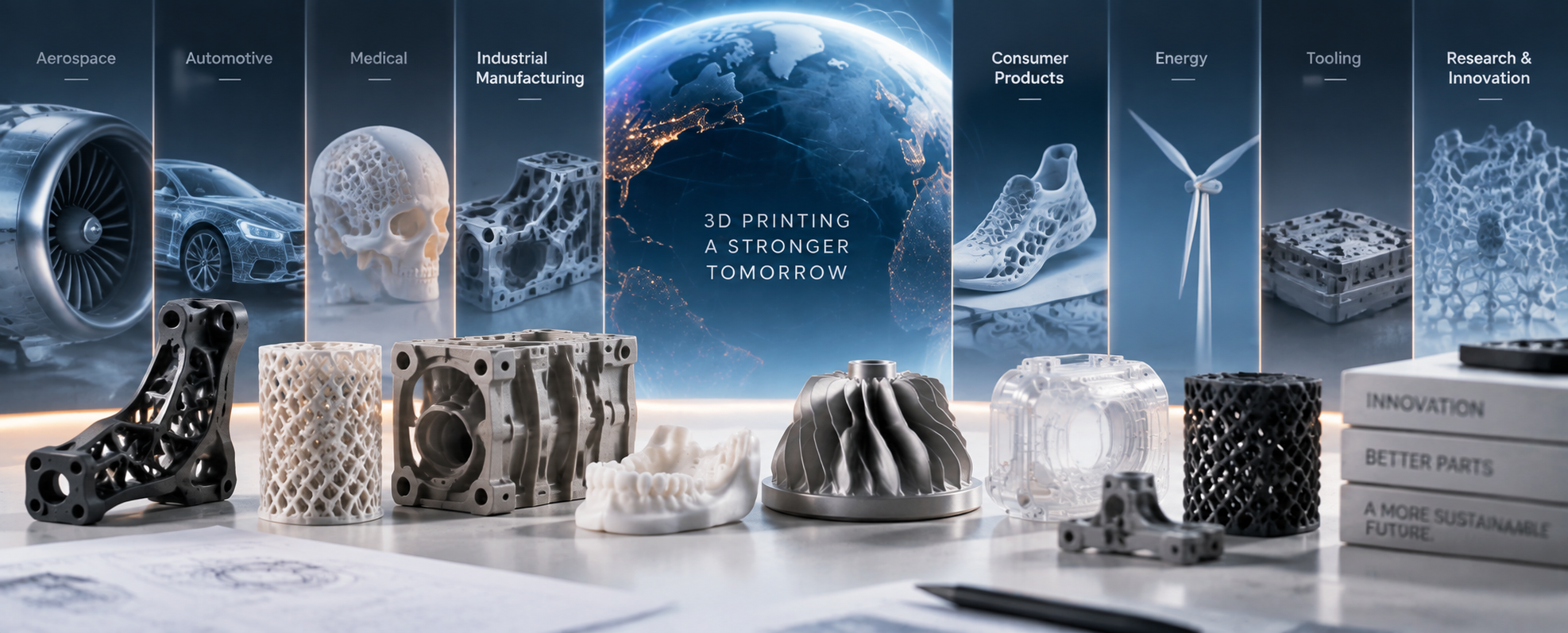 Top 10 3D Printing Companies & Manufacturers to Watch in 2026