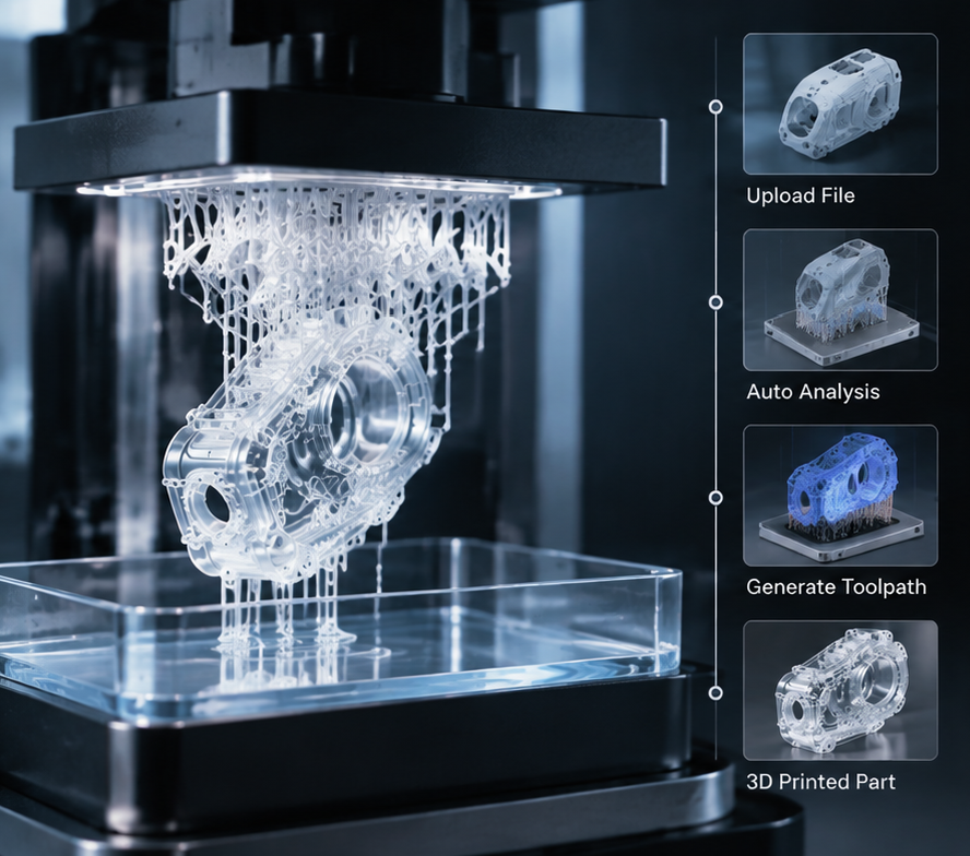 DLP Resin 3D Printing Workflow