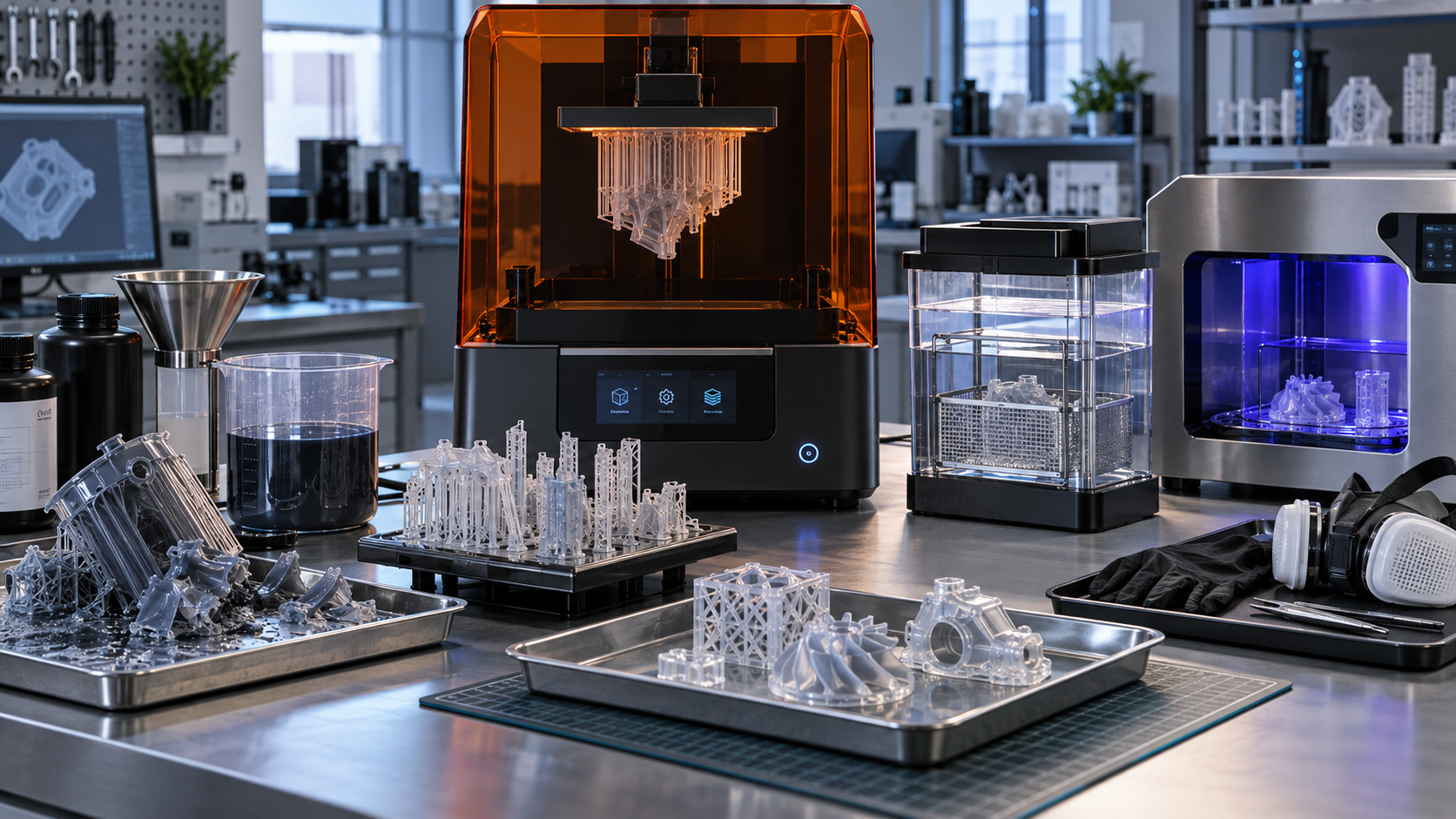 The Real Waste Hotspots of Resin 3D Printing