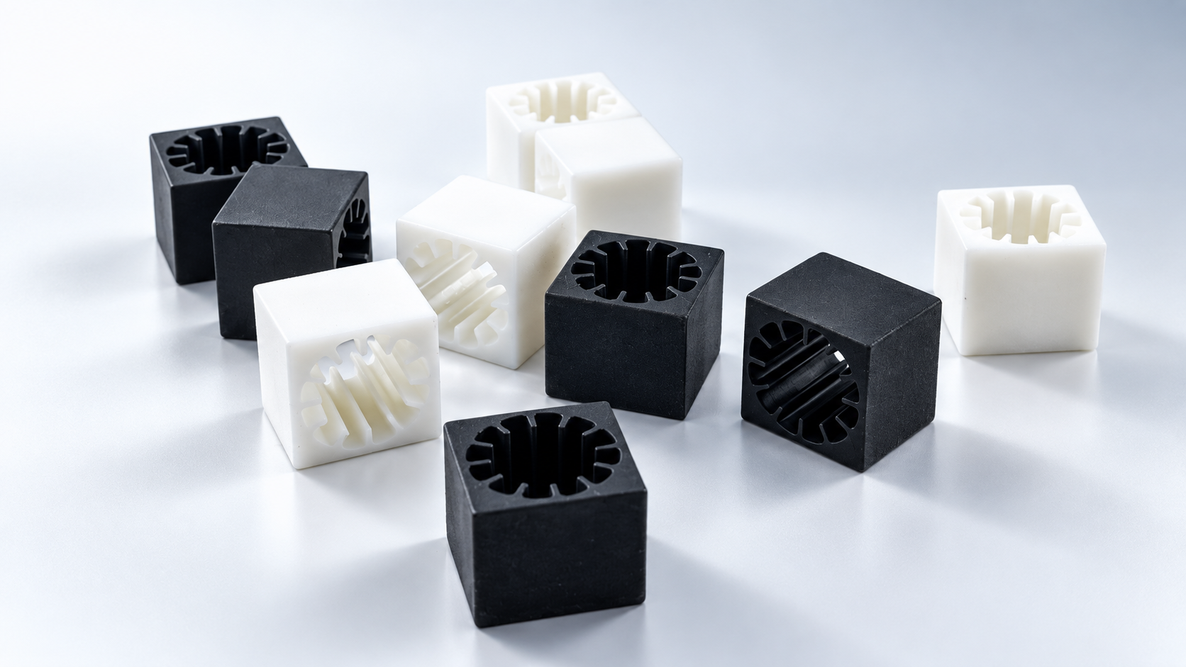 High-Volume Production of Complex Resin Couplings