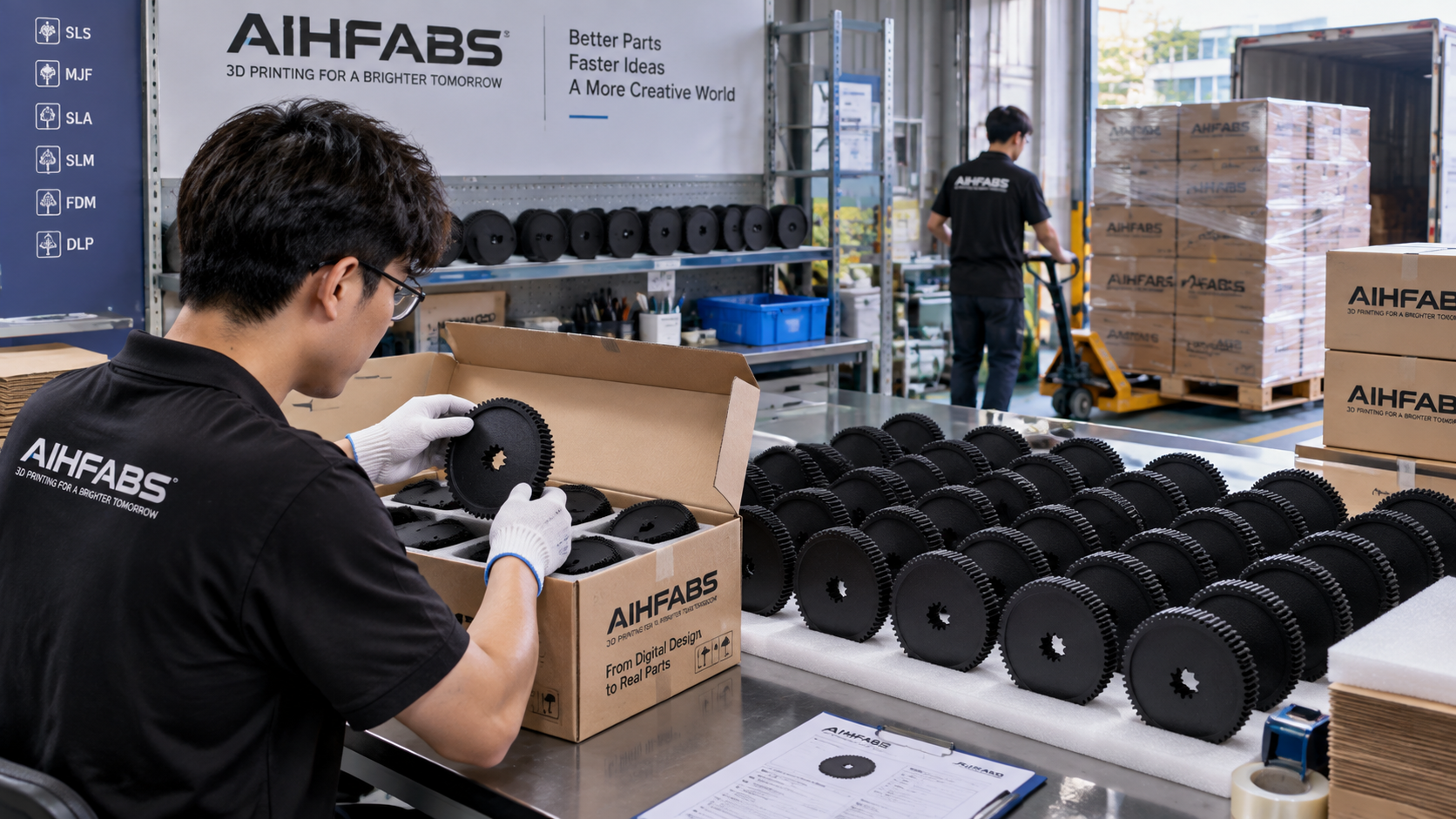 Precision Manufacturing of Black Nylon Gears for Industrial Application