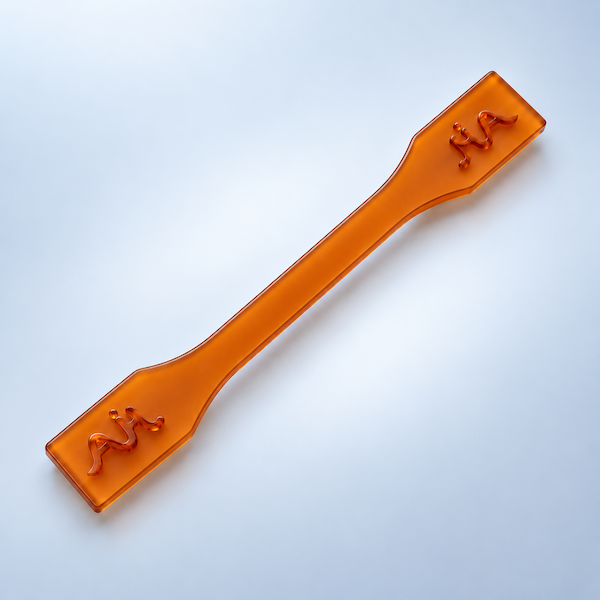 High-Temp Resistant Resin Red SLA 3D printed jewelry prototype