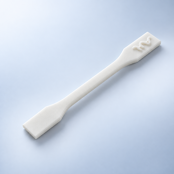 Nylon PA 11 White SLS 3D printed snap-fit prototype