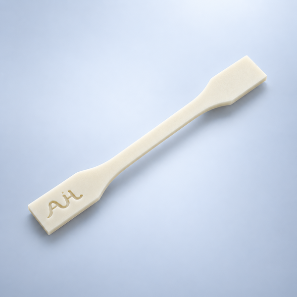 TPU White SLS 3D printed flexible seal or grip