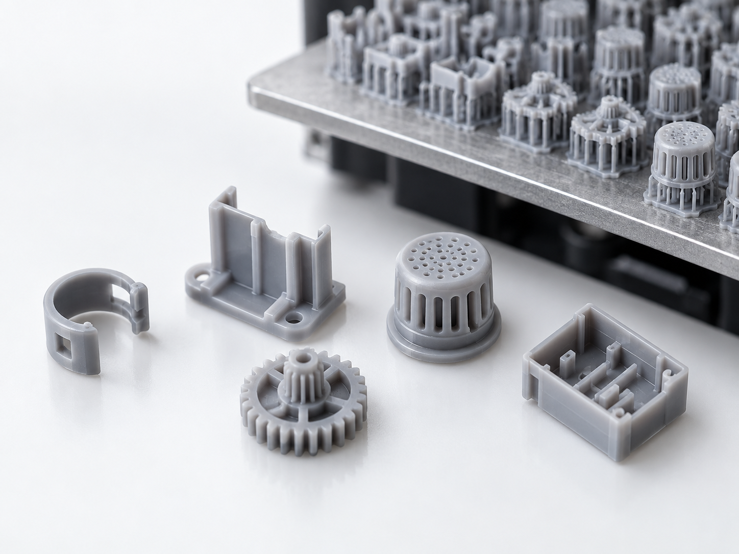 Choosing a resin 3D printing service for small parts